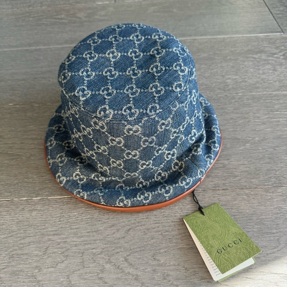 Gucci monogram denim hat - Picture 2 of 7